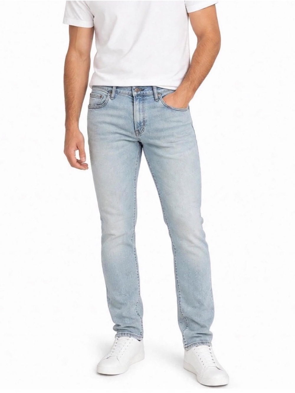 Abercrombie & Fitch Light Wash Men’s Skinny Stretch Jeans Size 31 x 30